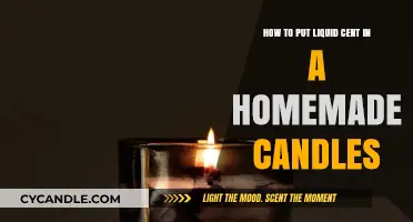 Adding Liquid Cent to Homemade Candles: A Simple DIY Guide