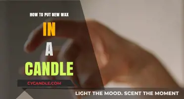 Revive Your Candles: A Simple Guide to Adding New Wax