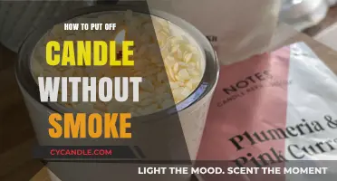 Smoke-Free Candle Extinguishing: Simple Techniques for a Clean Burnout