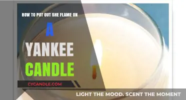 Quickly and Safely Extinguishing Your Yankee Candle Flame: A Guide