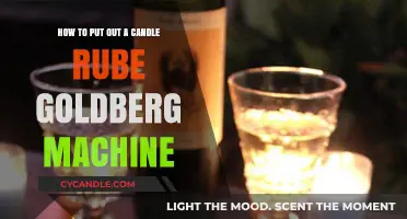 Creative Ways to Extinguish Candles with a Rube Goldberg Machine