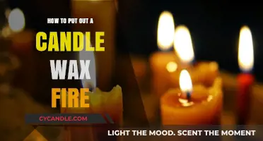 Quickly and Safely Extinguishing Candle Wax Fires: Essential Tips and Techniques