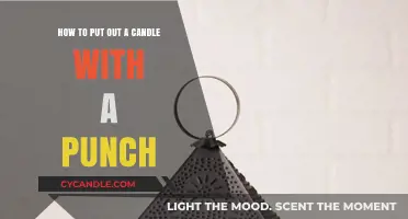 Punch Out Candle Flames: Quick, Safe, and Effective Extinguishing Tips