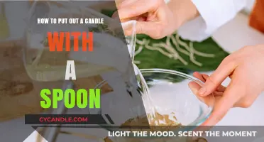 Quickly Extinguish Candles: The Simple Spoon Technique Explained