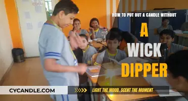 Quick Ways to Safely Extinguish Candles Without a Wick Dipper