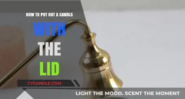 Quickly Extinguish Your Candle: Using the Lid Method Safely
