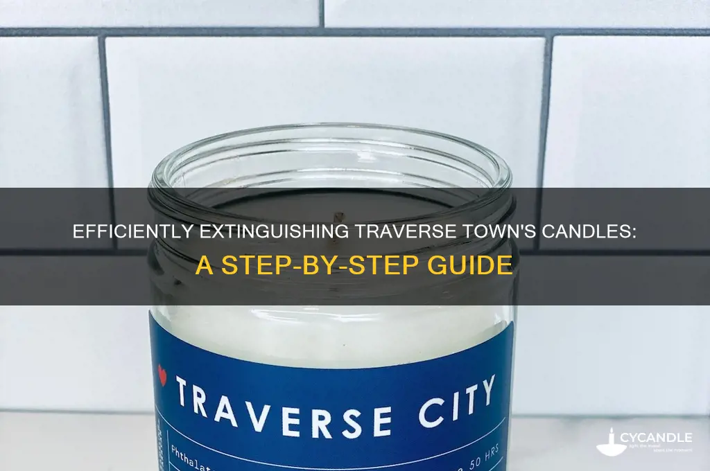 how to put out all the candles in traverse town