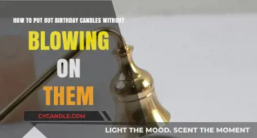 Creative Ways to Extinguish Birthday Candles Without Blowing Them Out
