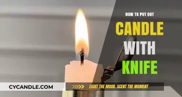 Safely Extinguish Candles Using a Knife: Quick and Effective Technique