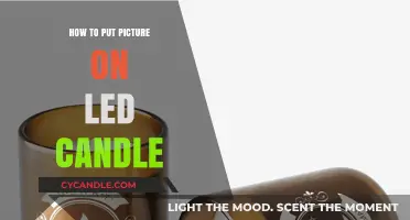 Creative DIY Guide: Adding Personalized Images to LED Candles