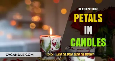 Crafting Romantic Rose Petal Candles: A Step-by-Step DIY Guide