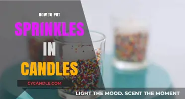 Creative Candle Making: Adding Sprinkles for Unique, Festive Designs