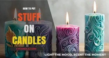 Creative Candle Decor: Easy Techniques to Add Stuff to Candles