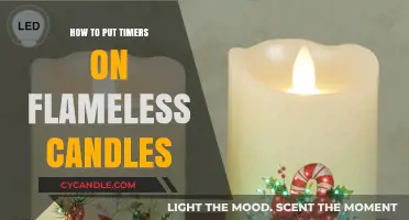 Easy Steps to Add Timers to Flameless Candles for Convenience