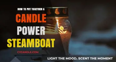 DIY Candle Power Steamboat: Simple Assembly Guide for Beginners