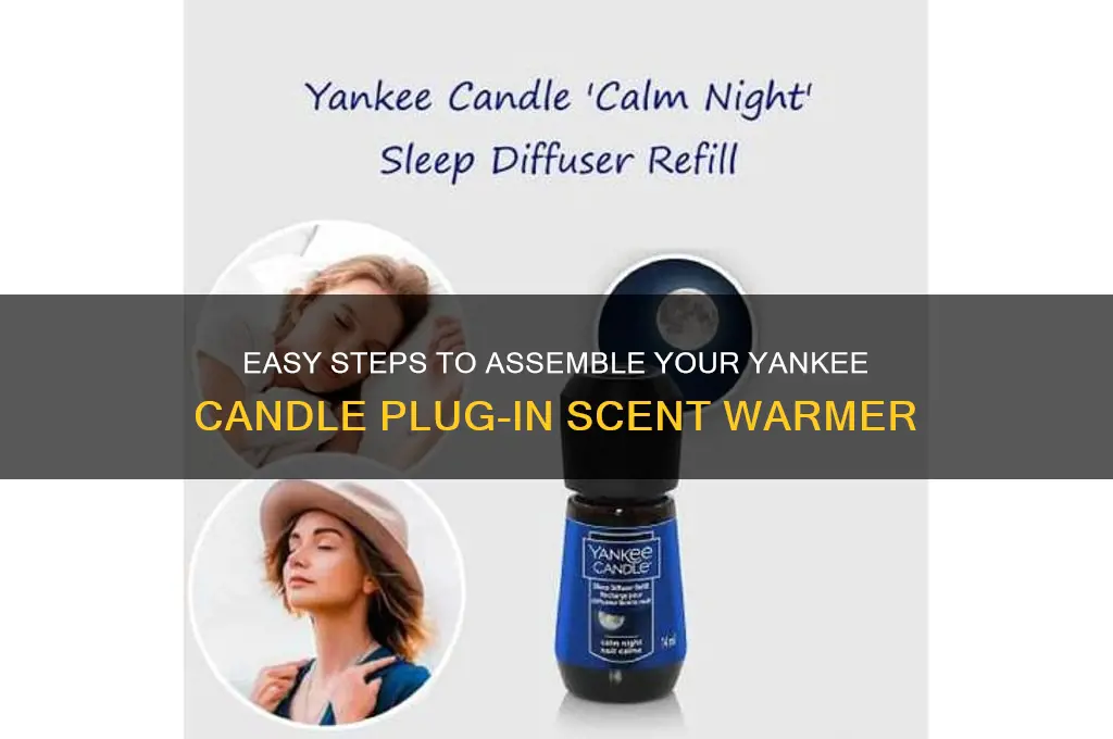 how to put together a yankee candle plug in