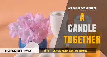 Merging Candle Halves: A Simple Guide to Perfectly Unite Two Pieces