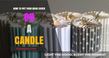 DIY Book Cover Candle: Crafting Literary Ambiance at Home