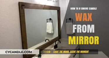 Quick & Easy Tips to Remove Candle Wax from Mirrors