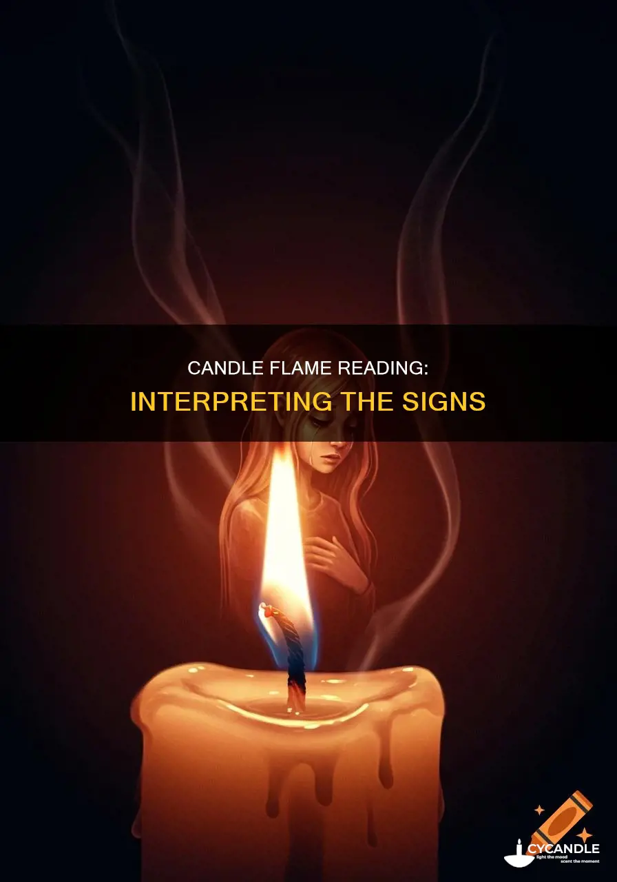 how to read a candle flame