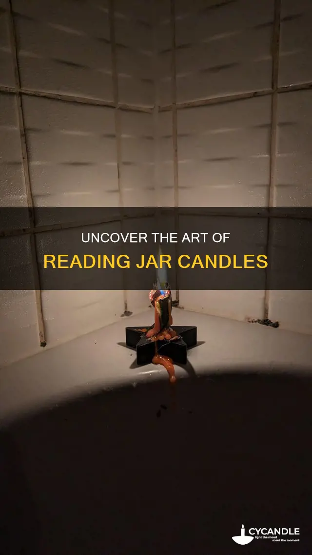 how to read a jar candle