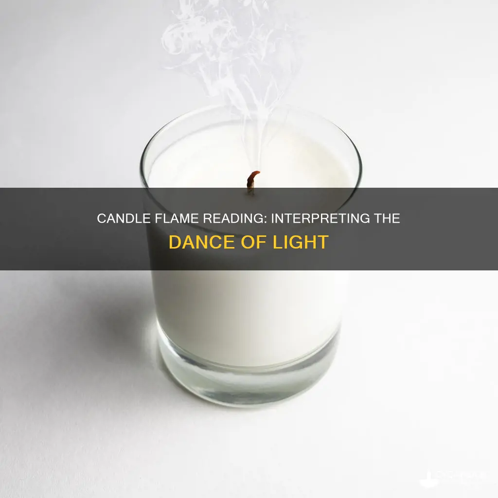how to read candle flames