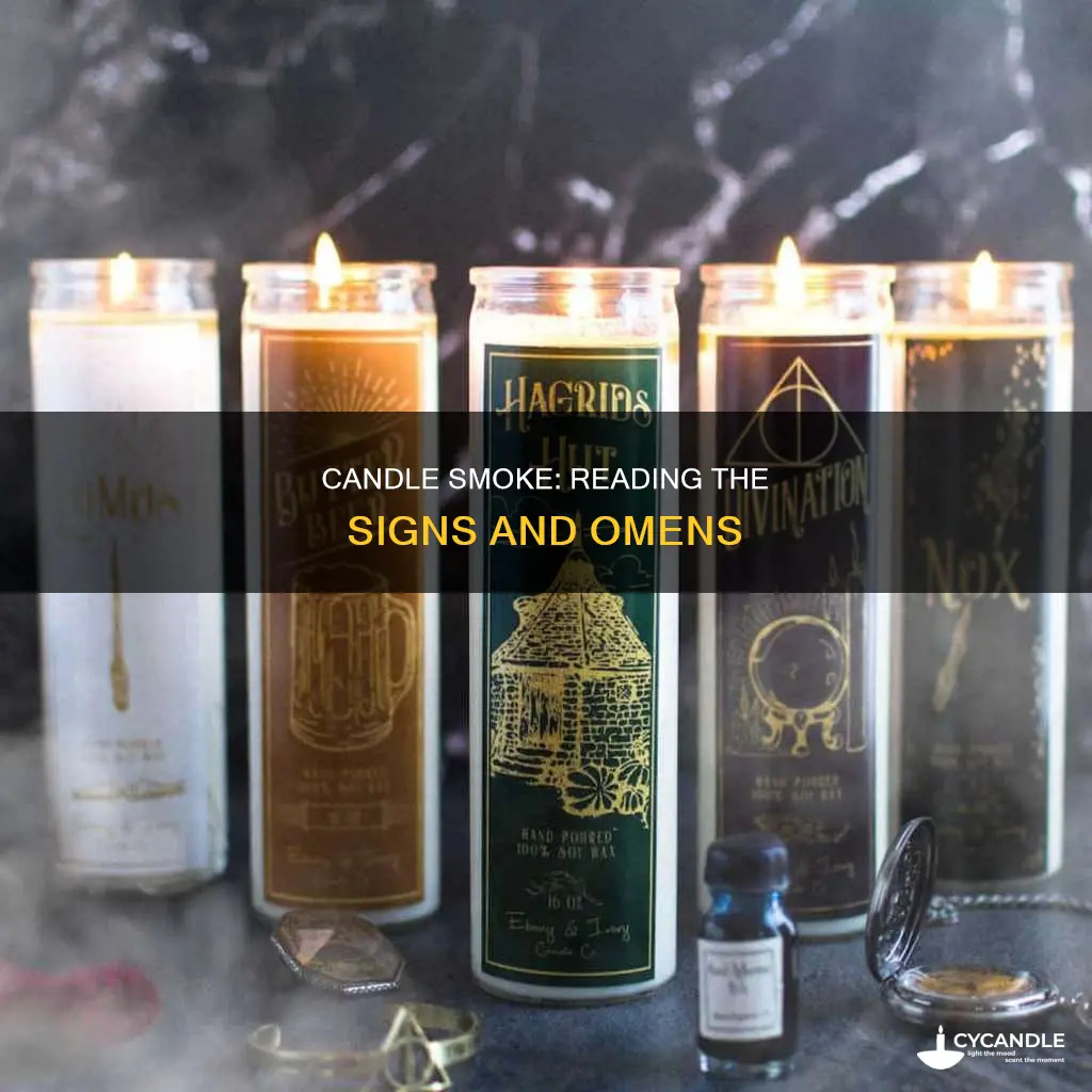 how to read candle smoke