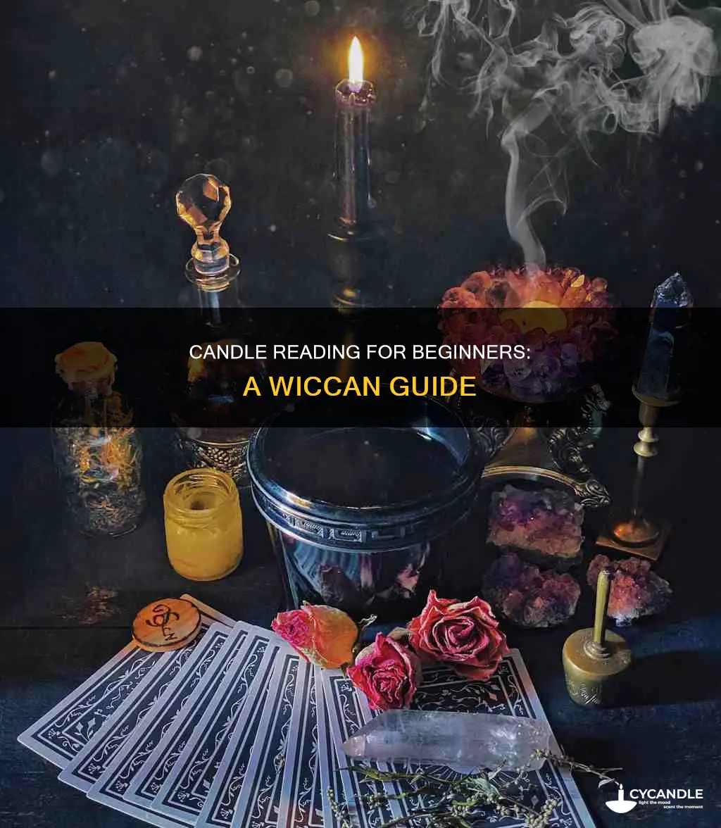 how to read candles wicca