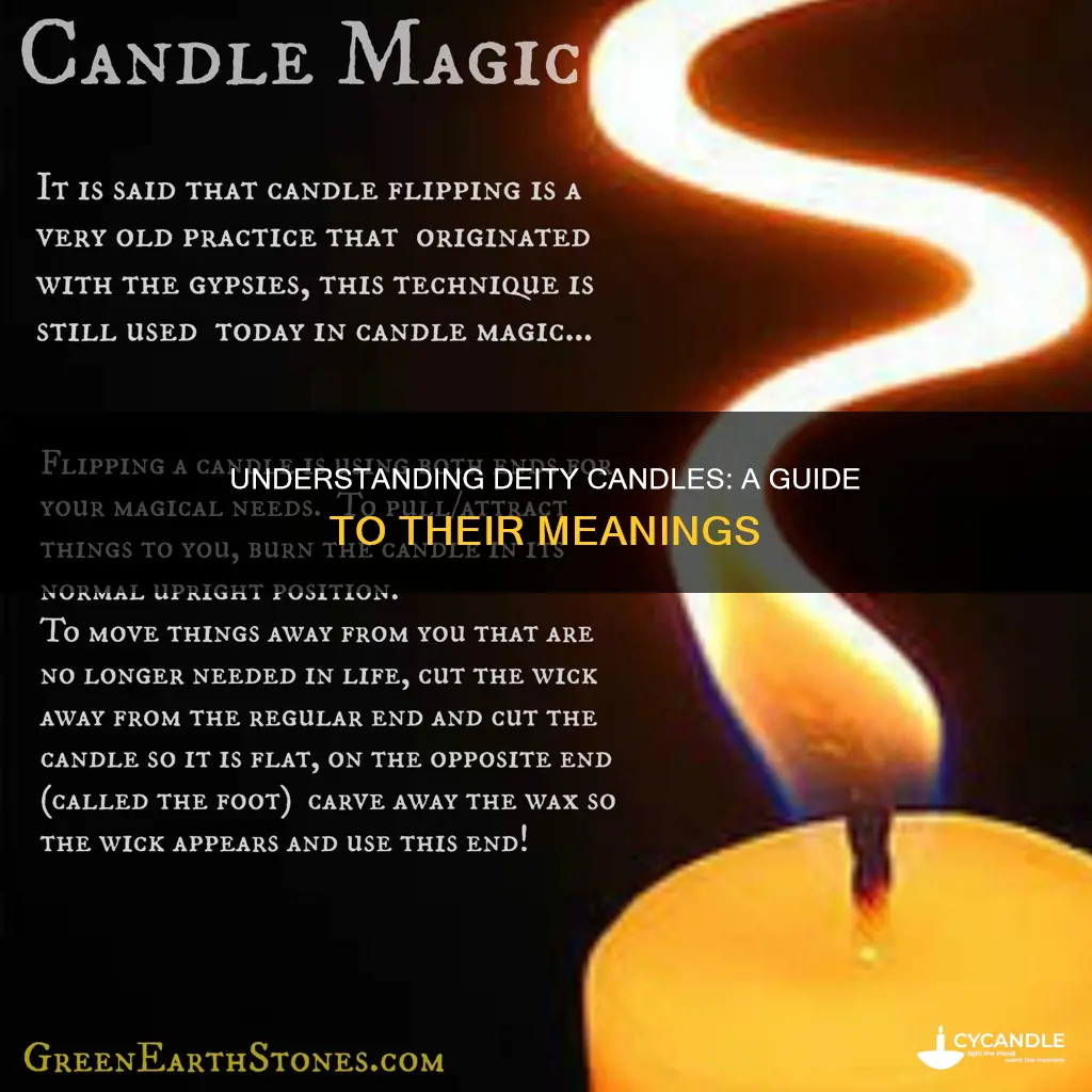 how to read deity candles