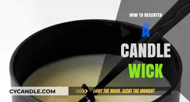 Recenter Your Candle Wick: Simple Steps for a Perfect Burn