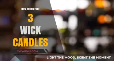 Eco-Friendly Tips: Recycling 3-Wick Candles for a Greener Home