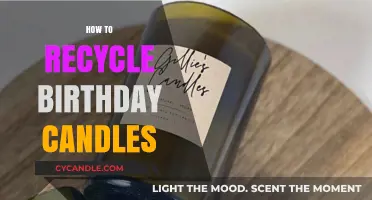 Creative Ways to Recycle Birthday Candles