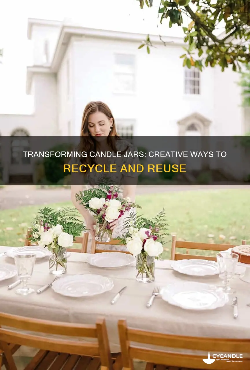 how to recycle candle jars