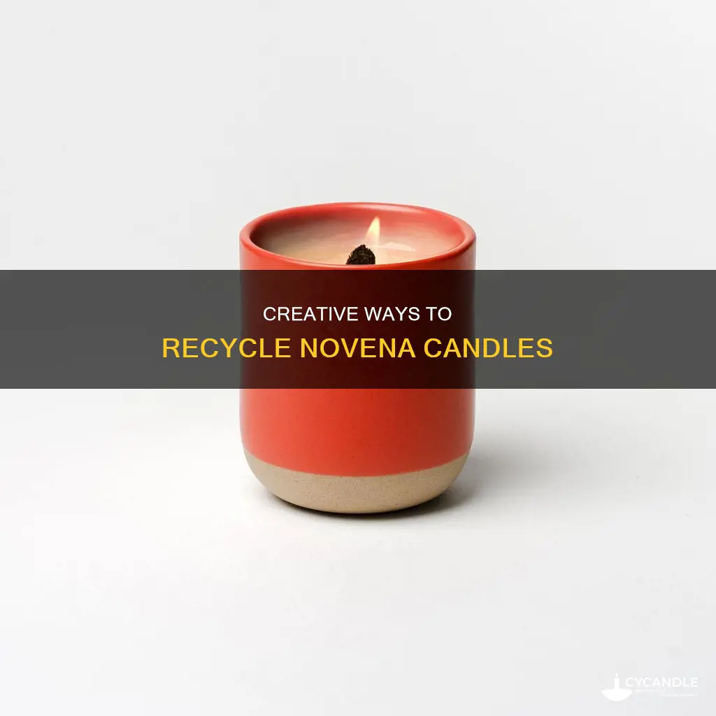 how to recycle novena candle
