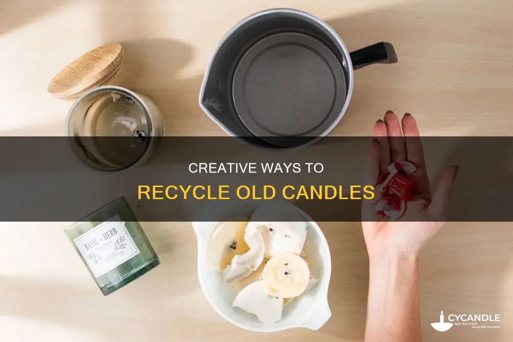 how to recycle old candles