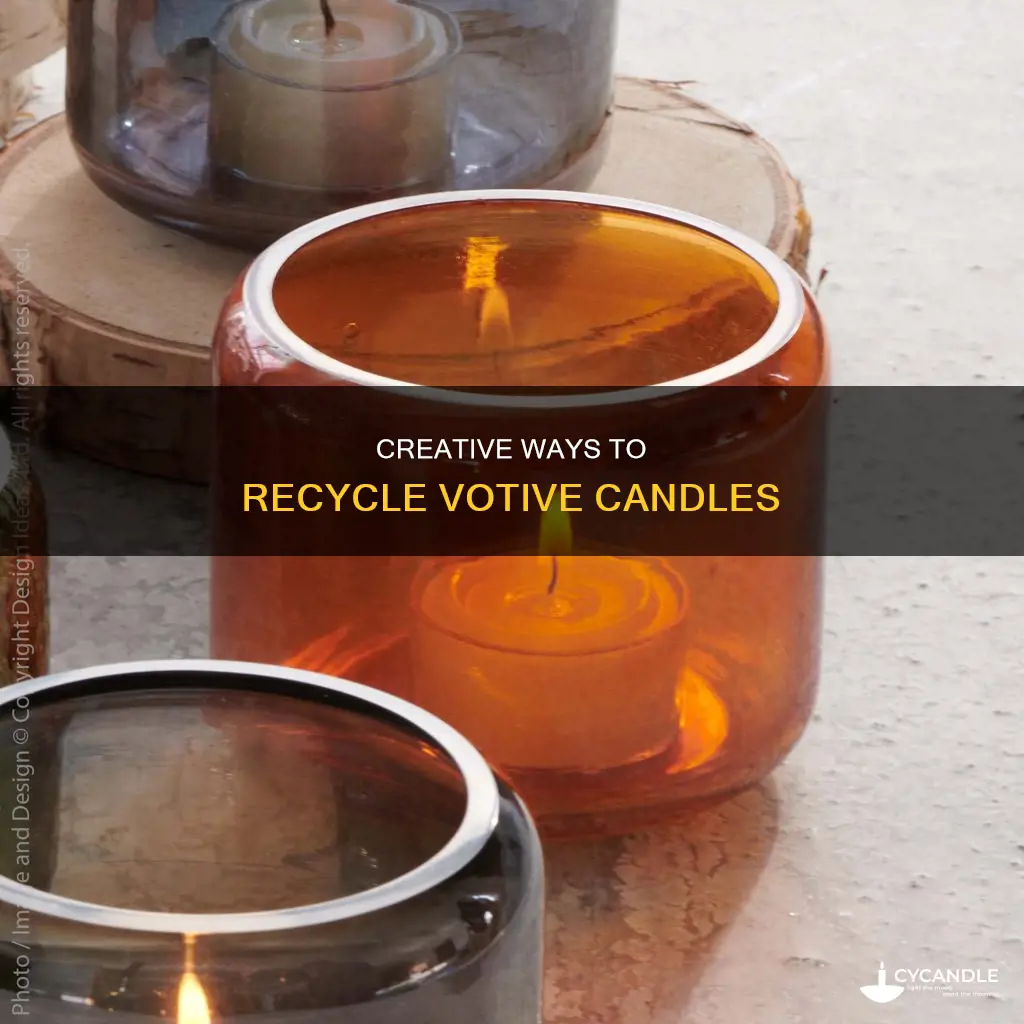 how to recycle old votive candles