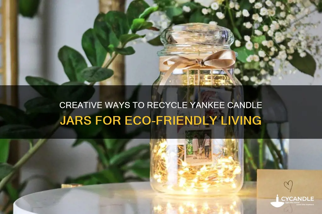 how to recycle yankee candle jars