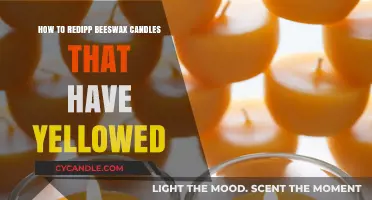 Reviving Yellowed Beeswax Candles: A Simple Redipping Guide