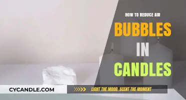 Eliminating Air Bubbles: Crafting Perfect Candles