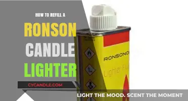 Refill Your Ronson Candle Lighter: A Simple Step-by-Step Guide