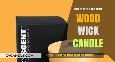 Sustainable Candle Care: Refilling and Reusing Wood Wick Candles