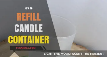 Refilling Candle Containers: A Step-by-Step Guide