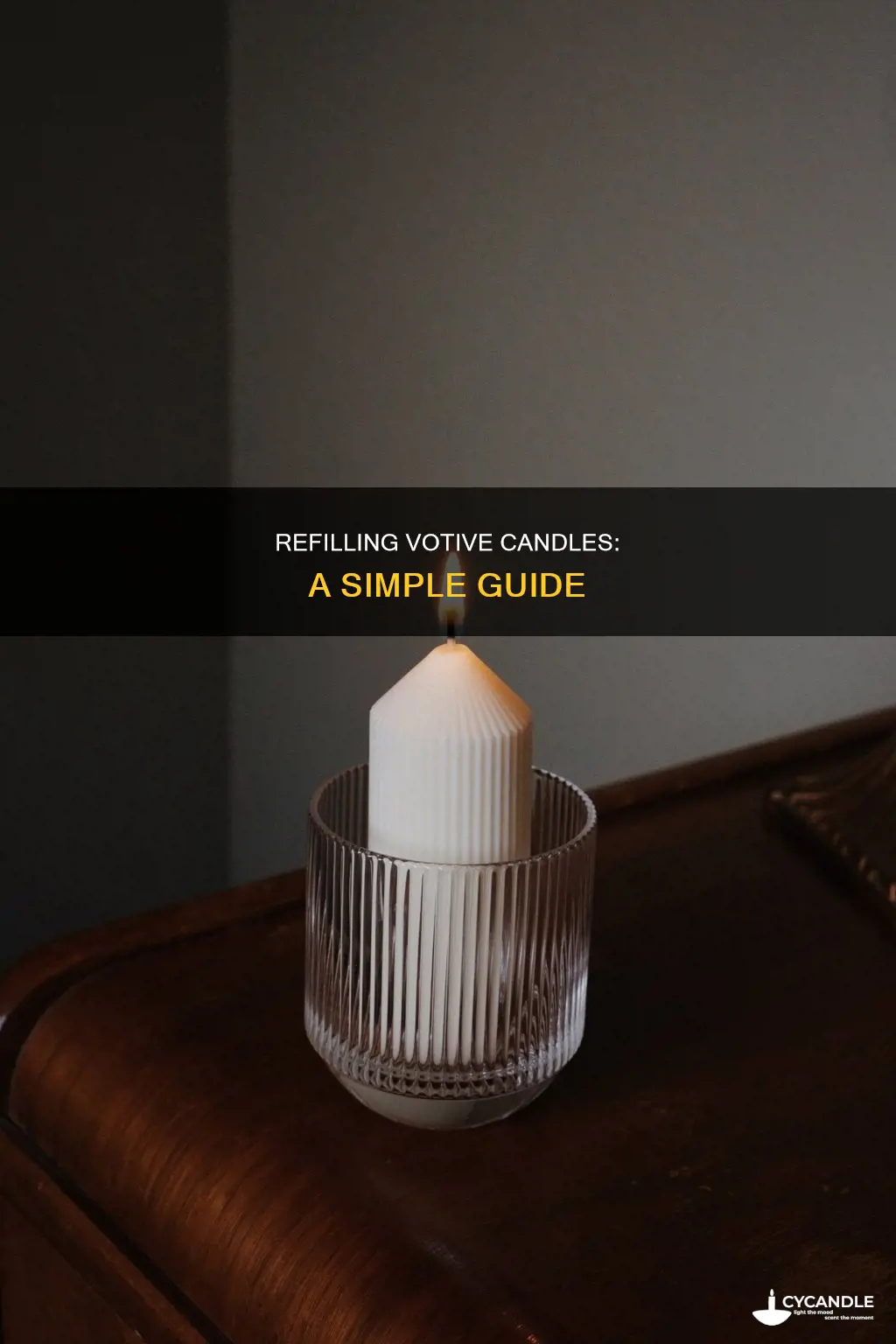 how to refill parafin led candle in giftcraft votive candle