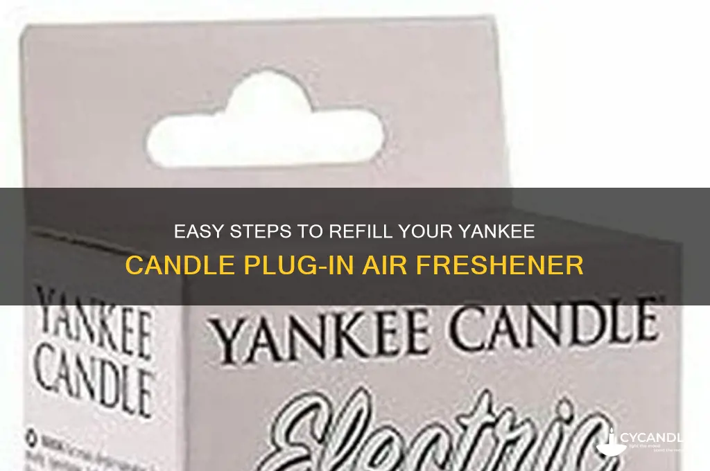 how to refill yankee candle plug in