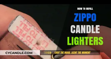 The Art of Refilling Zippo Candle Lighters