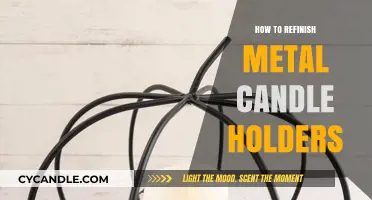 Transforming Metal Candle Holders: A Refinishing Guide