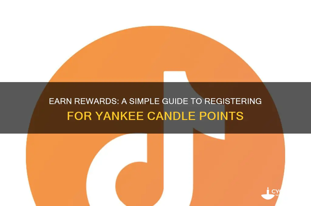 how to register for yankee candle points