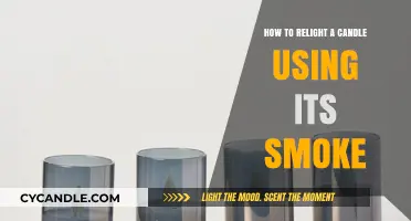 Revive Your Candle: The Surprising Trick Using Its Own Smoke