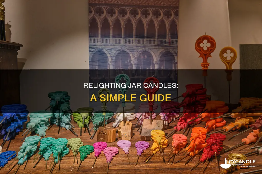 how to relight jar candle