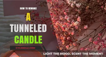 Revive Your Tunneled Candle: A Simple DIY Guide
